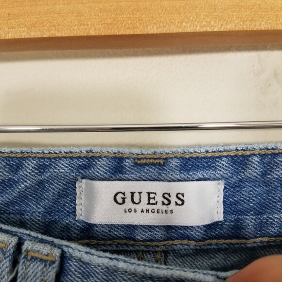Guess BOY FIT Distressed Jeans Blue Size 25 - Picture 3 of 9